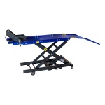 Hydraulische Motorfiets heftafel 360 kg met gekruist onderstel GELEVERD